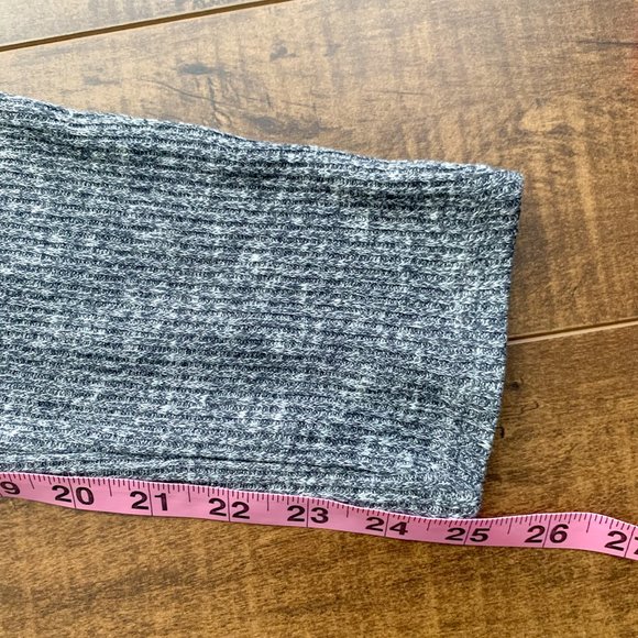 Gymshark Slounge High Waisted Knit Leggings in Grey Marl Size Small - Picture 12 of 13
